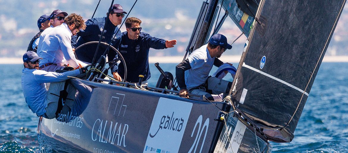 Encouraging start for Calero Sailing Team at 44Cup Baiona