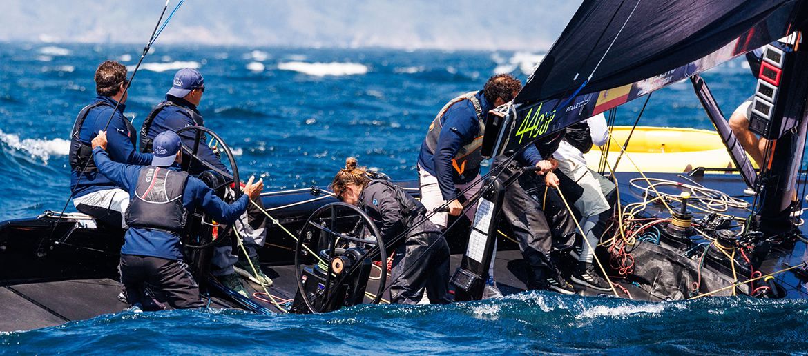 Calero Sailing Team punches above its weight at the 44Cup Baiona