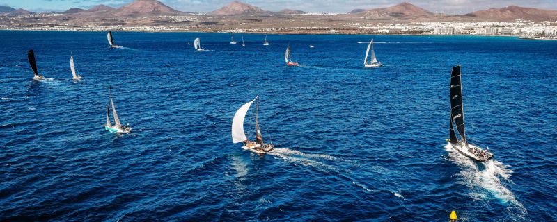 Lanzarote despide con honores a la flota de la RORC Transatlantic Race