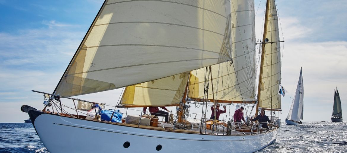 PANERAI TRANSAT CLASSIQUE SAIL OUT FROM MARINA LANZAROTE Calero