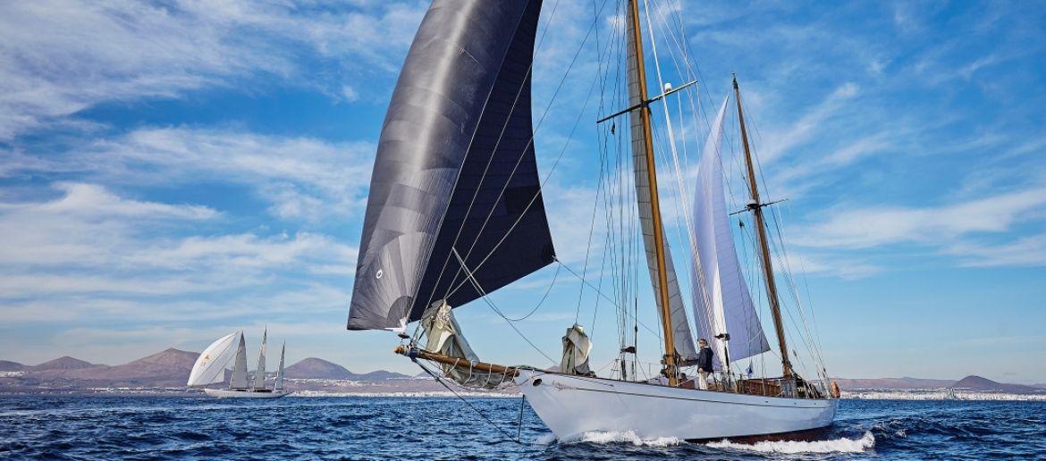 PANERAI TRANSAT CLASSIQUE SAIL OUT FROM MARINA LANZAROTE Calero