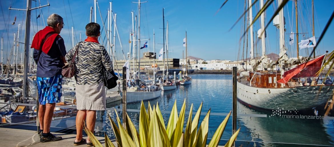 PANERAI TRANSAT CLASSIQUE SAIL OUT FROM MARINA LANZAROTE Calero